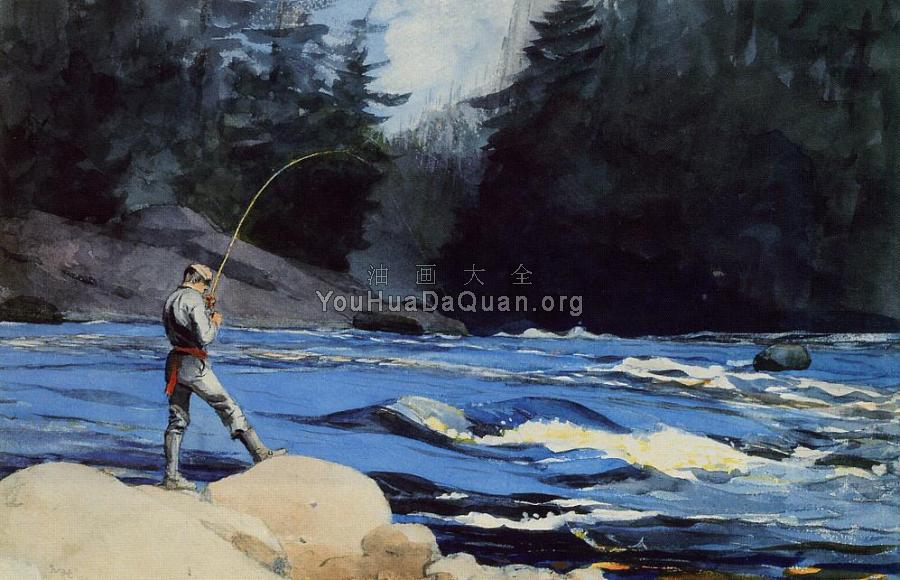 Quananiche Lake St John - 温斯洛·荷默